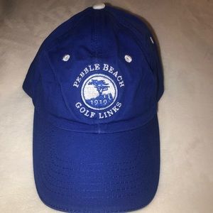 Pebble Beach Golf Hat | Blue and White